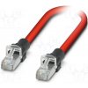 síťový kabel Phoenix Contact 1112928 Patch, S/FTP, 5, lanko, Cu, pocínované, PVC, 3m, červený