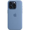 Pouzdro a kryt na mobilní telefon Apple Apple iPhone 15 Pro Silikonový kryt s MagSafe světle modrý MWNM3ZM/A