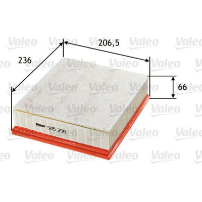 Vzduchový filtr VALEO 585296 – Hledejceny.cz