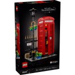 LEGO® Ideas 21347 Červená londýnská telefonní budka – Zboží Mobilmania
