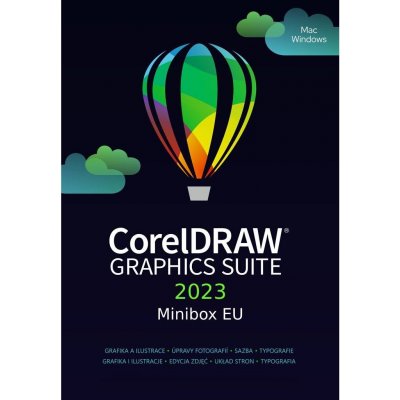 CorelDRAW Graphics Suite 2023 Multi Language - Windows/Mac - Minibox EU - CDGS2023MLMBEU