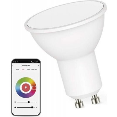 Emos Chytrá LED žárovka GoSmart MR16 GU10 4,8 W 35 W 400 lm RGB stmívatelná /Zigbee ZQZ832R – Zboží Živě