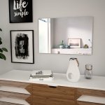 Petrashop 60 x 40 cm Stříbrná 245699 – Hledejceny.cz