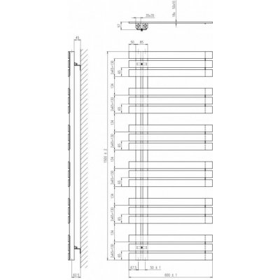 Sapho Silvana 1500 x 600 mm IR163 – Zboží Mobilmania