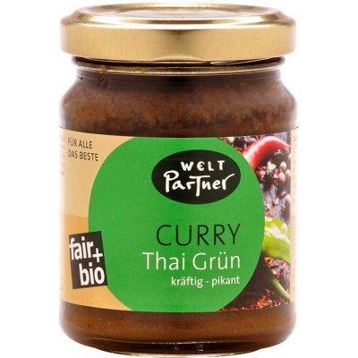 WeltPartner Bio kari Pasta thajská zelená 125 g – Zboží Dáma