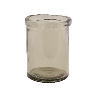 Váza SIMPLICITY, rovná, 20cm, lahvově hnědá|kouřová|Vidrios San Miguel|Recycled Glass – Hledejceny.cz