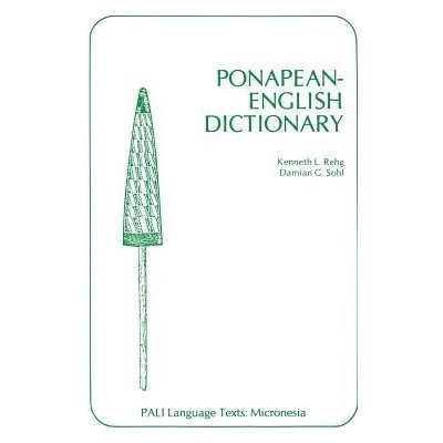 Ponapean-English Dictionary Rehg Kenneth L.Paperback