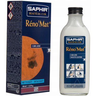 Saphir Hloubkový čistič na kožené boty reno'Mat 100ml – Zboží Dáma