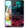 Pouzdro a kryt na mobilní telefon Samsung Pouzdro Head Case Samsung Galaxy A71 OMBRE SPARKLE