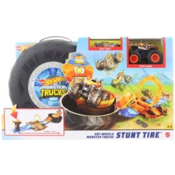 Hot Wheels Monster trucks kaskadérské kousky herní set