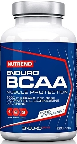 Výsledek obrázku pro Nutrend BCAA Enduro 120 kapslí