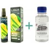 Příchuť pro míchání e-liquidu Ritchy Liqua Mix&Go COOL Green Mango 12 ml + Základní báze Mašinka PG50/VG50 100 ml