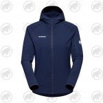 Mammut Madris Light ML Hooded Jacket Women modrá – Zboží Dáma