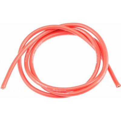 RUDDOG 12AWG/3,3qmm silikon kabel červený/1m – Hledejceny.cz