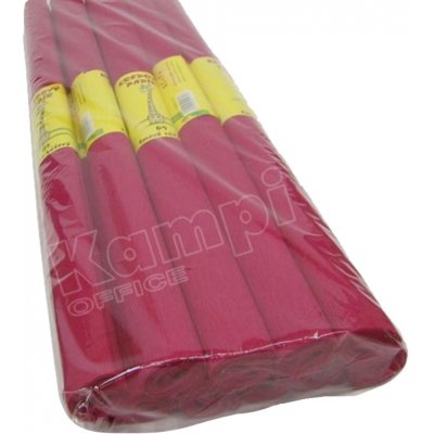 Papír krepový 0,5 x 2 m růžový tmavě – Zboží Dáma