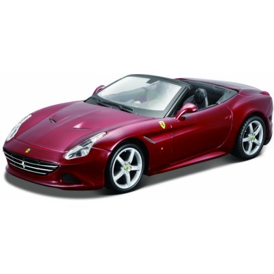 Bburago Ferrari California T open top červená 1:32 – Zboží Mobilmania