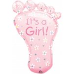 Amscan It's a Girl ! fóliový balónek 82 cm x 58 cm – Zboží Dáma