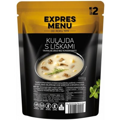 Expres Menu Kulajda s liškami 600 g – Sleviste.cz