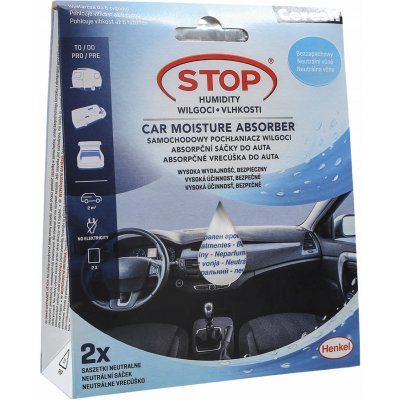 Ceresit Stop vlhkosti Absorpční sáčky do auta 2 x 50 g – Zboží Dáma Ceresit Stop vlhkosti Absorpční sáčky do auta 2 x 50 g – Zboží Dáma