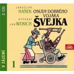 Osudy dobrého vojáka Švejka 1. - Jaroslav Hašek - 2CD - čte Werich – Zboží Dáma
