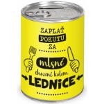 Nekupto Humorná pokladnička Mlsné chození kolem lednice – Zboží Dáma