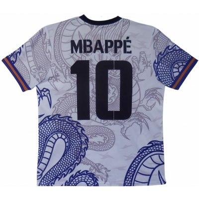 SportDres Real Madrid dres s drakem Mbappé 10 bílý – Hledejceny.cz