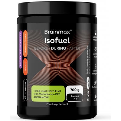 BrainMax ISOFUEL 700 g Mandarin – Hledejceny.cz