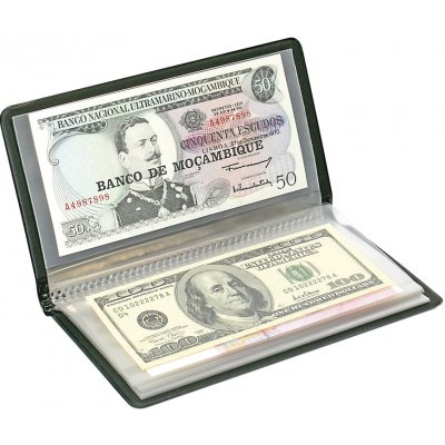 Lindner Kapesní album na bankovky 195x110 mm – Sleviste.cz