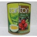 Tarlton Brusinka zelený čaj 100 g dóza