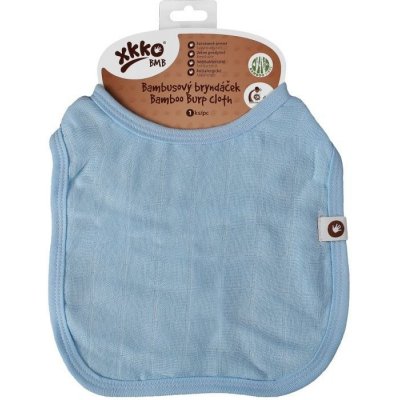 Kikko XKKO BMB bambusový bryndáček Scandinavian Baby Pink Chevron Baby Blue