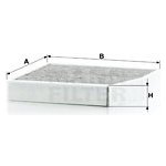Filtr, vzduch v interiéru MANN-FILTER CUK 26 007 – Hledejceny.cz