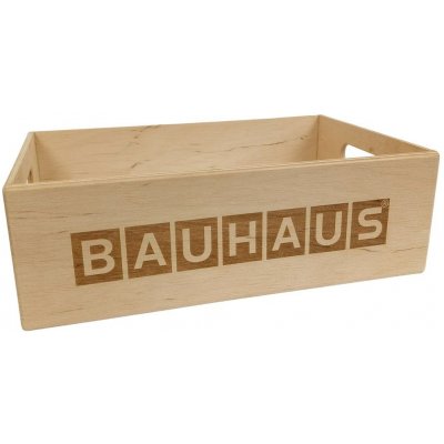 Bauhaus dřevěná bedna 29 × 19 × 9,5 cm přírodní 7723830 – Zboží Mobilmania