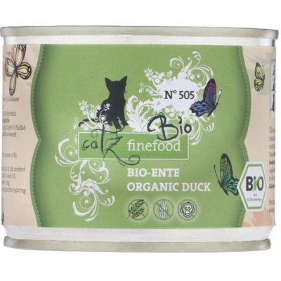 Petnature Catz Finefood BIO No.505 s kachním masem 200 g – Zboží Mobilmania