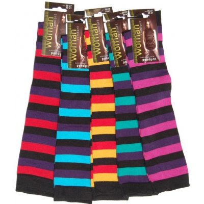 PONDY Podkolenky elastické tmavé pruhy – Zboží Mobilmania