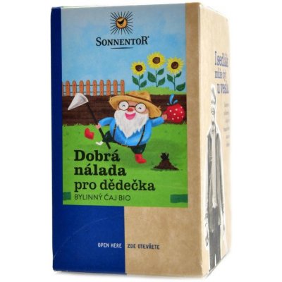 Sonnentor Dobrá nálada pro dědečka BIO čaj porcovaný dvoukomorový 45 g – Hledejceny.cz