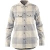 Dámská košile FjÄllrÄven Canada Shirt W Fog-Chalk White