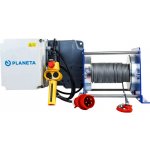 Elektrický lanový naviják PLANETA PFW-C 1000, lano 50 m, nosnost 990 kg – Sleviste.cz