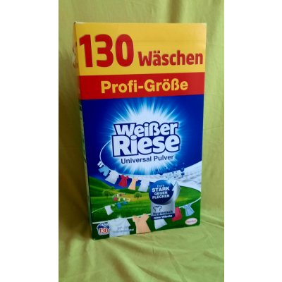 Weisser Riese univerzální prací prášek 130 PD 7,15 kg – Zbozi.Blesk.cz