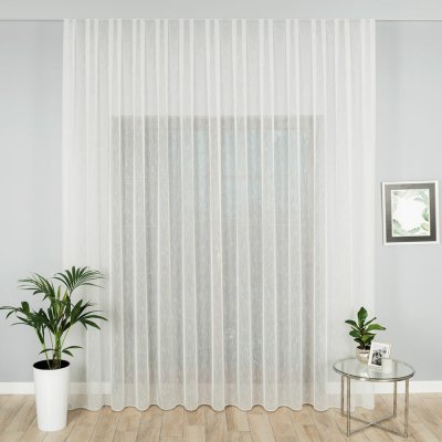 Kusová záclona Odeta s olůvkem - ecru 250x300 – Hledejceny.cz
