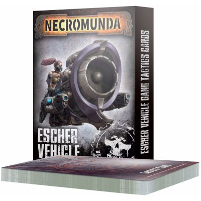 GW Warhammer Necromunda Escher Vehicle Gang Tactics Cards – Zboží Živě