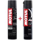 Motul C1 Chain Clean 400 ml + C2+ Chain Lube Road Plus 400 ml