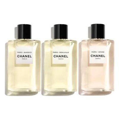 Chanel Les Eaux de Chanel Le Voyage (Deauville + Venise + Biarritz) EDT 3 x 50 ml dárková sada – Hledejceny.cz