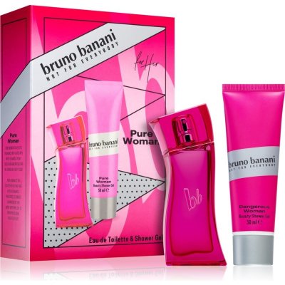 Bruno Banani Pure Woman EDT 30 ml + sprchový gel 50 ml dárková sada – Hledejceny.cz