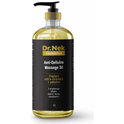 Dr.Nek Anti-Cellulite masážní olej s vitamínem E 1 l – Zboží Dáma