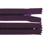 Pro Háčkování Spirálový zip pinlock No 3 délka 20 cm temně fialový – Hledejceny.cz
