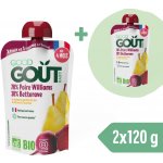 Good Gout BIO kapsička Hruška Williams s červenou řepou 120 g – Hledejceny.cz