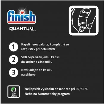 Finish Quantum Ultimate kapsle do myčky nádobí 16 ks od 99 Kč - Heureka.cz