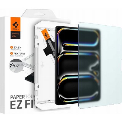 Spigen Paper Touch EZ Fit 1 Pack ochranná fólie pro Apple iPad Pro 12.9 2024 AGL07794 – Hledejceny.cz