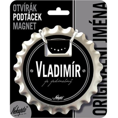Nekupto Otvírák na pivo, podtácek - Vladimír V.I.P. NKQ – Hledejceny.cz