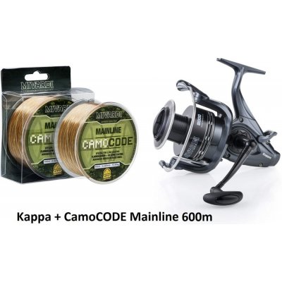 Mivardi Kappa 5000 + Mivardi Vlasec CamoCODE Mainline 600m 0,255mm – Zbozi.Blesk.cz